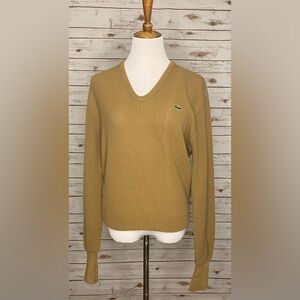 Vintage Izod/Lacoste V-neck sweater